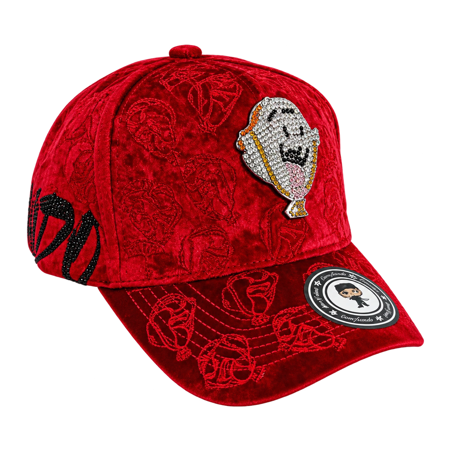 Gorra El Boo Comando Rojo, rojo