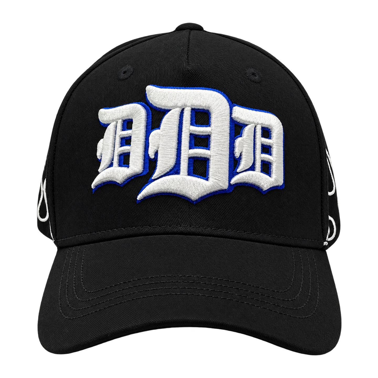 Gorra DANDY HATS, negro / detalles en contraste